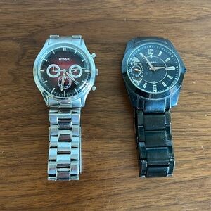 Set of 2 Men’s Fossil Watches